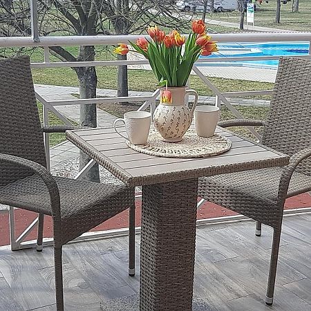 Egniss Apartman Bogács Exteriör bild